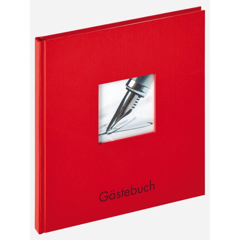 Walther GB-205-R Fun Gastebuch 23x25 cm rot