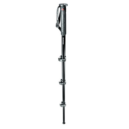 Manfrotto MPMXPROA4 monopiede per fotocamera 1 4, 3 8" Alluminio Nero