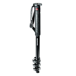 Manfrotto MPMXPROA4 monopiede per fotocamera 1 4, 3 8" Alluminio Nero