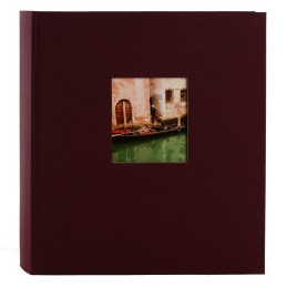 Goldbuch Bella Vista album fotografico e portalistino Bordeaux 60 fogli Rilegatura all'inglese
