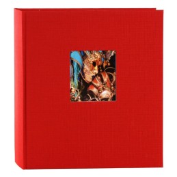 Goldbuch Bella Vista album fotografico e portalistino Rosso 60 fogli Rilegatura all'inglese