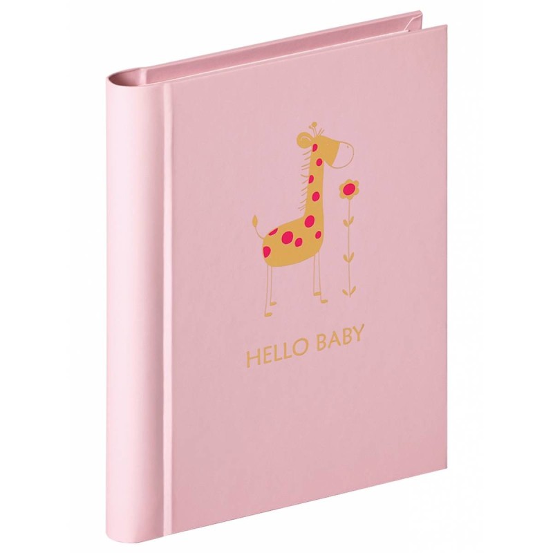 Walther MA-148-R Einsteckalbum Baby Animal rosa fur 30 Fotos