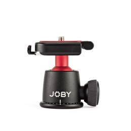 Joby BallHead 3K testa per treppiede Nero, Rosso Acrilonitrile butadiene stirene (ABS), Alluminio, Acciaio armonico, Acciaio,