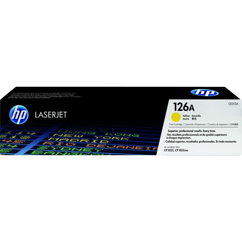 126A - Gelb - Original - LaserJet - Tonerpatrone (CE312A)