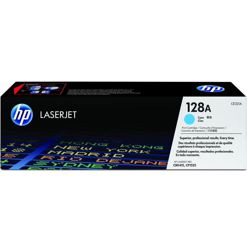 128A - Cyan - Original - LaserJet - Tonerpatrone (CE321A)