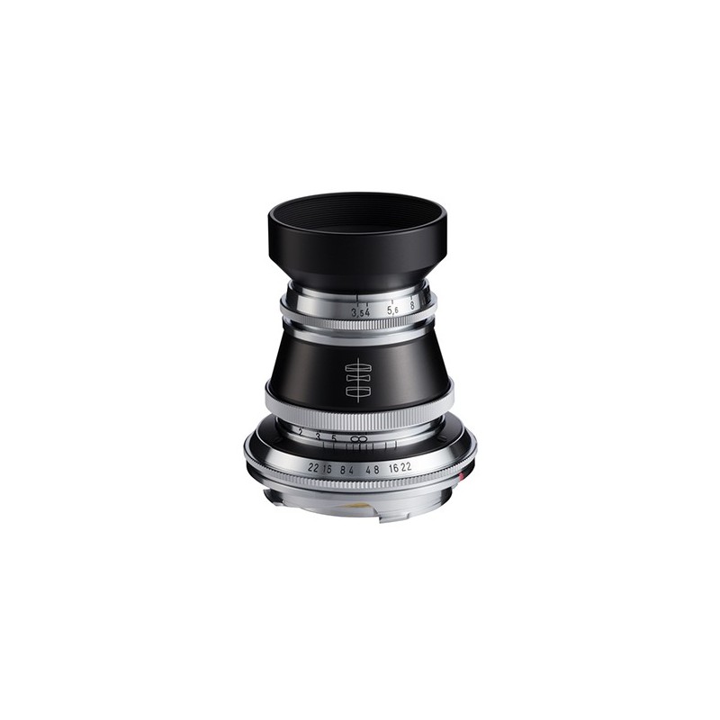 Voigtlander Heliar 50mm f3,5 schwarz-silber VM-Bajonett