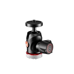 Manfrotto MH492LCD-BH testa per treppiede Nero, Rosso Alluminio 1 4" Palla