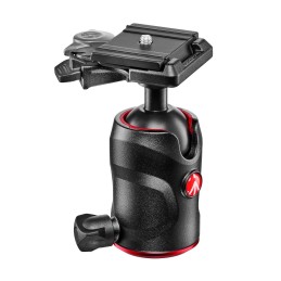 Manfrotto MH496-BH testa per treppiede Nero Alluminio 1 4" Palla