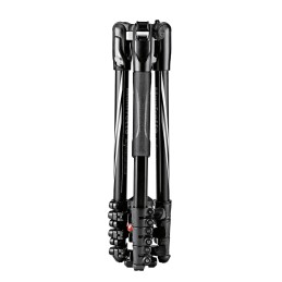 Manfrotto MKBFRLA4BK-BH treppiede 3 gamba gambe Nero, Argento