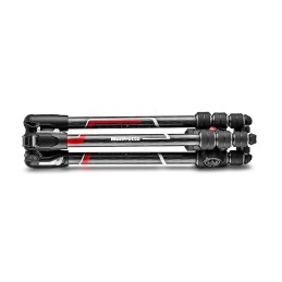 Manfrotto MKBFRTC4-BH treppiede Videocamera portatile 3 gamba gambe Nero, Argento