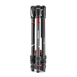 Manfrotto MVKBFRTC-LIVE treppiede Videocamera portatile 3 gamba gambe Nero, Argento