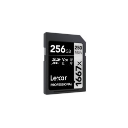 Lexar SDXC, 256 GB UHS-II Classe 10