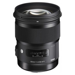 Sigma 50mm f 1.4 DG HSM Art MILC Obiettivi standard Nero