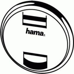 Hama Lens Cap "Super-Snap", for Push-on Mount, 67,0 mm tappo per obiettivo 6,7 cm Nero