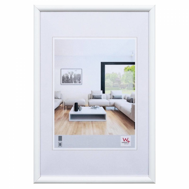 Walther Design HZ015V cornice per quadro Cornice per foto singola Bianco