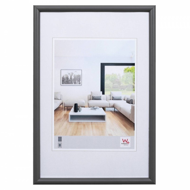 Walther Design HZ318D cornice per quadro Cornice per foto singola Grigio