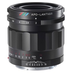 Voigtländer 50 mm 1 2,0 APO-LANTHAR E MILC Obiettivi standard Nero