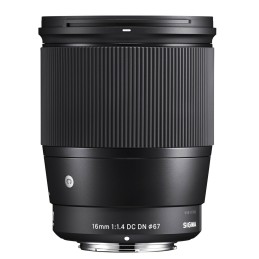 Sigma 16 mm F1.4 DC DN SLR Teleobiettivo zoom Nero