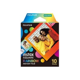 Fujifilm Instax Square SQ10 SQ6 SQ1 Rainbow pellicola per istantanee 10 pz 86 x 72 mm