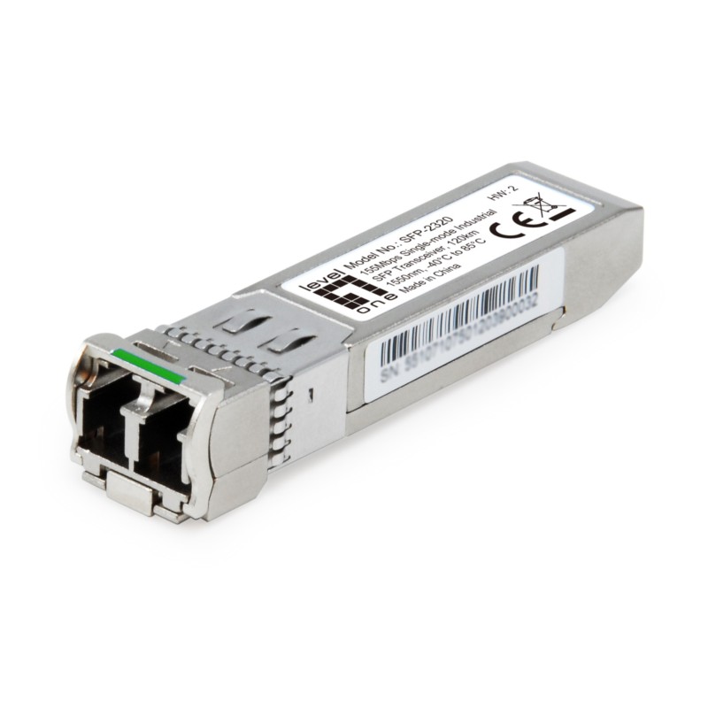 LevelOne SFP-2320 modulo del ricetrasmettitore di rete Fibra ottica 155 Mbit s 1550 nm