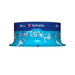 Verbatim CD-R AZO Crystal 700 MB 25 pz