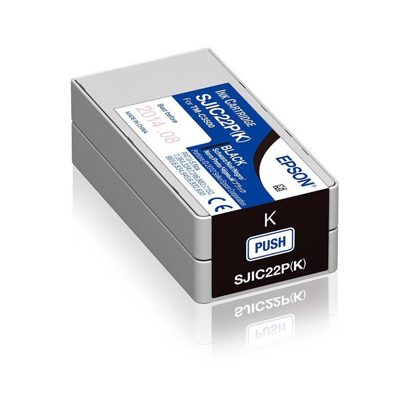 Epson SJIC22P(K)  Ink cartridge for ColorWorks C3500 (Black)