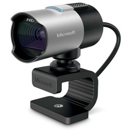 Microsoft LifeCam Studio webcam 2 MP 1920 x 1080 Pixel USB 2.0 Nero, Argento