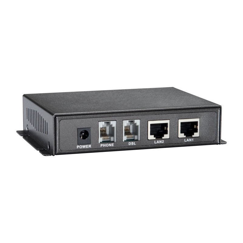 LevelOne VDS-1202 convertitore multimediale di rete 100 Mbit s Grigio