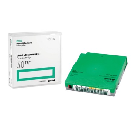 HPE LTO-8 Ultrium Nastro dati vuoto 30 TB 1,27 cm