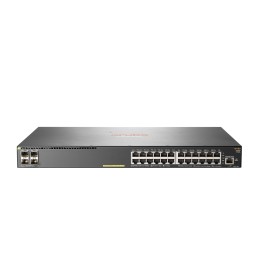 Aruba 2930F 24G PoE+ 4SFP Gestito L3 Gigabit Ethernet (10 100 1000) Supporto Power over Ethernet (PoE) 1U Grigio
