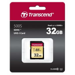 Transcend 32GB, UHS-I, SDHC Classe 10