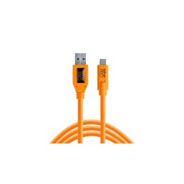 Tether Tools CUC3215-ORG cavo USB 4,6 m USB 3.2 Gen 1 (3.1 Gen 1) USB A USB C Arancione
