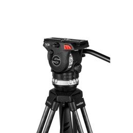 Sachtler System Ace XL MS CF treppiede Fotocamere digitali film 3 gamba gambe Nero