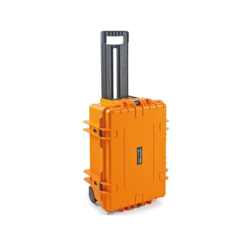 B&W Case Type 6700 RPD orange mit Facheinteilung