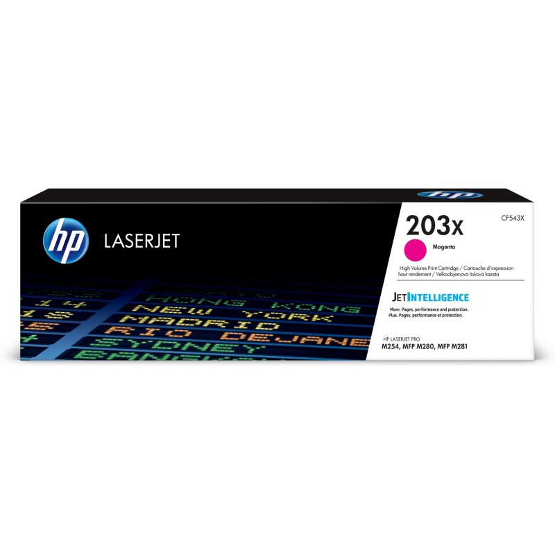 203X - Hohe Ergiebigkeit - Magenta - Original - LaserJet - Tonerpatrone (CF543X)