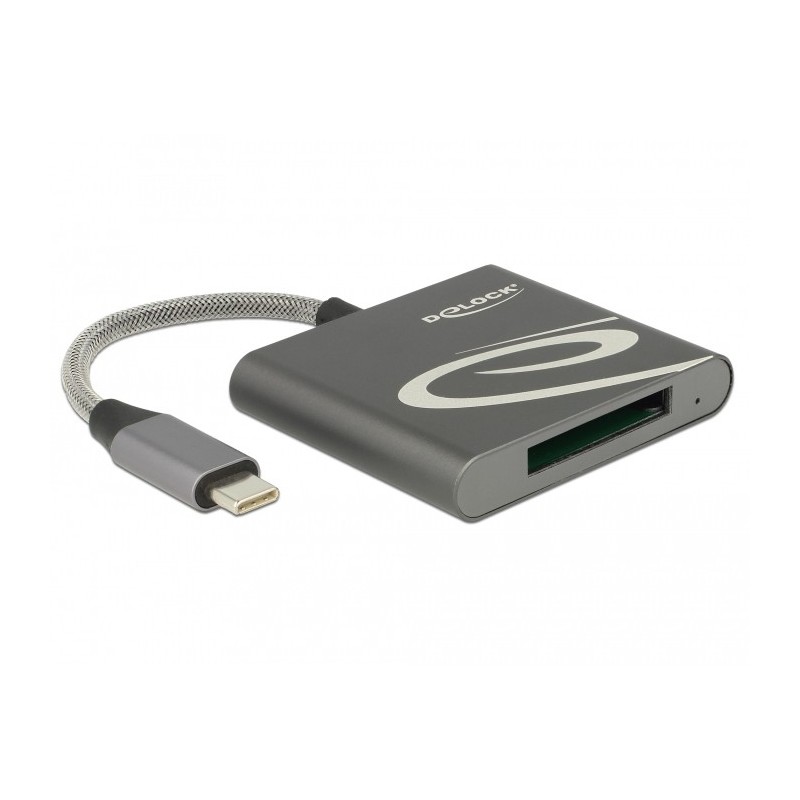DeLOCK 91746 lettore di schede USB 3.2 Gen 1 (3.1 Gen 1) Type-C Antracite