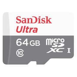 SanDisk Ultra MicroSDXC 64GB UHS-I Classe 10