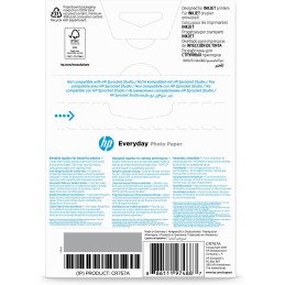 HP Carta fotografica Everyday, lucida, 200 g m2, 10" x 15" (101 x 152 mm), 100 fogli