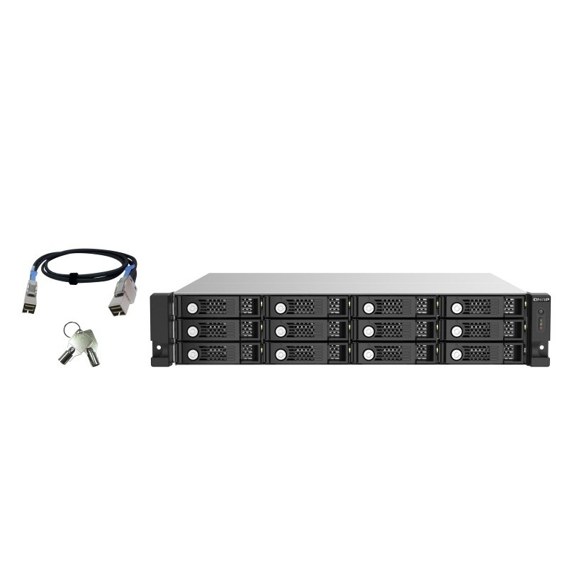 TL-R1220Sep-RP - Festplatten-Array - 12 Schachte (SATA-600 / SAS-3)