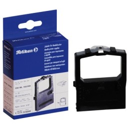 Pelikan Ribbon for Oki ML 182 390 Nylon Black nastro per stampante