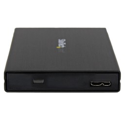 StarTech.com Box Esterno HDD per disco rigido SATA III 2.5" USB 3.0 con UASP in alluminio con cavo incorporato - 6Gbps