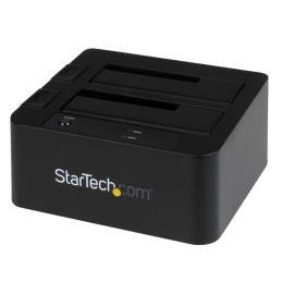 StarTech.com Docking Station USB 3.0 per doppio Hard Disk SATA   eSATA SSD da 2,5" 3,5" con UASP