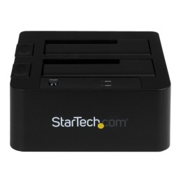 StarTech.com Docking Station USB 3.0 per doppio Hard Disk SATA   eSATA SSD da 2,5" 3,5" con UASP
