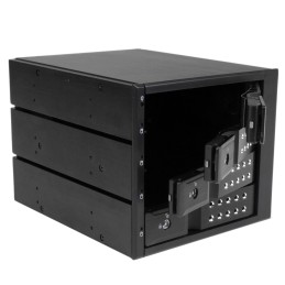 StarTech.com Sistema Backplane mobile per rack hot-swap portatili a 4 bay alloggiamenti per HDD SAS II   SATA III 3,5" - 6 Gbps