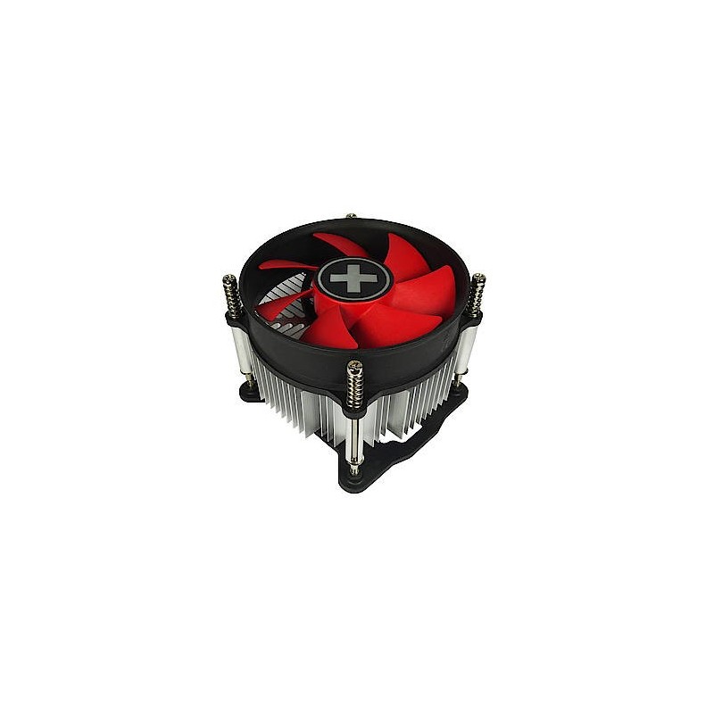 Xilence XC032 Processore Raffreddatore d'aria 9,2 cm Nero, Grigio, Rosso