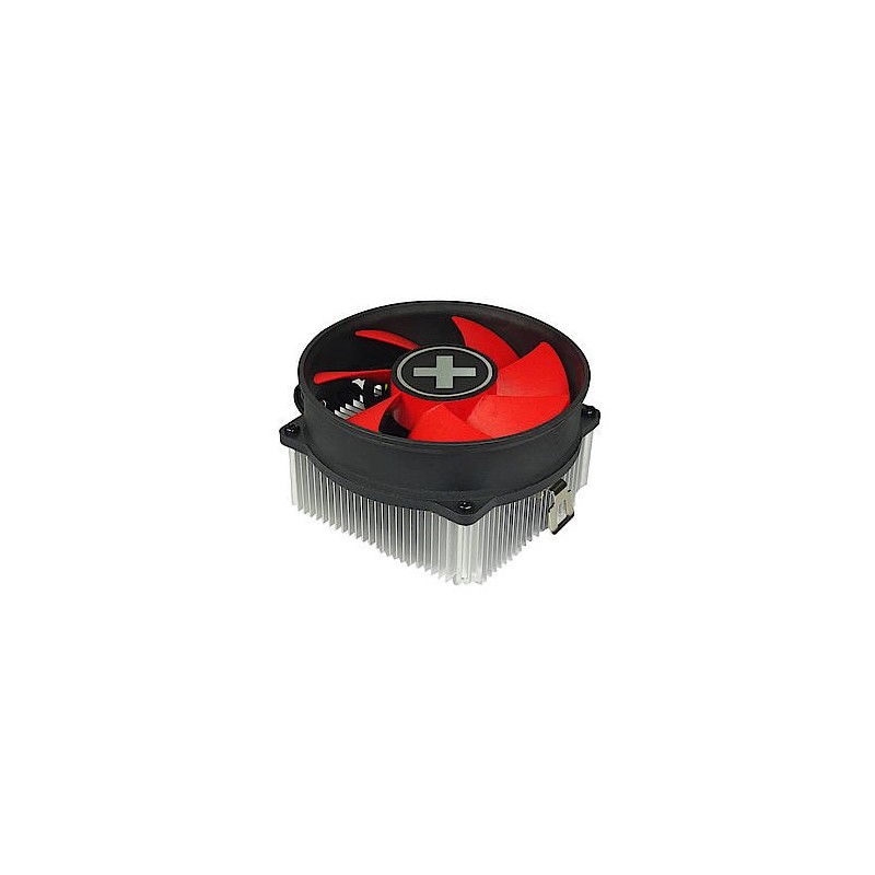 Xilence XC035 sistema di raffreddamento per computer Processore Refrigeratore 9,2 cm Nero, Rosso