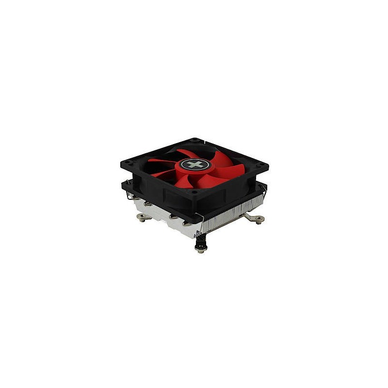 Xilence XC041 sistema di raffreddamento per computer Processore Refrigeratore 9,2 cm Nero, Rosso