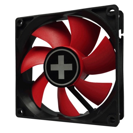 Xilence XPF80.R Case per computer Ventilatore 8 cm Nero, Rosso