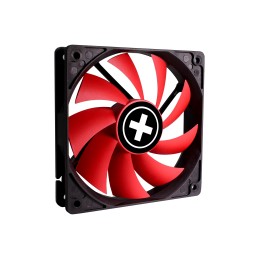 Xilence XPF120.R.PWM Case per computer Ventilatore 12 cm Nero, Rosso