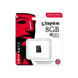 Kingston Technology Industrial 8 GB MicroSDHC UHS-I Classe 10